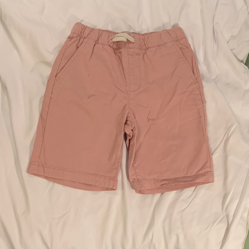 boys light pink old navy shorts